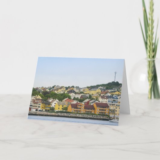 クリスチアンスンドノルウェー カード (正面)