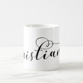 クリスチャニア国旗のハート、フリスタデン・クリスチャニア コーヒーマグカップ (中央)