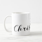 クリスチャニア国旗のハート、フリスタデン・クリスチャニア コーヒーマグカップ (左)