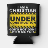 クリスチャンおもしろい建築ギフトカトリックM 缶クーラー (正面)