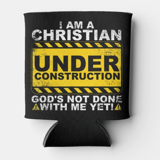 クリスチャンおもしろい建築ギフトカトリックM 缶クーラー (正面)