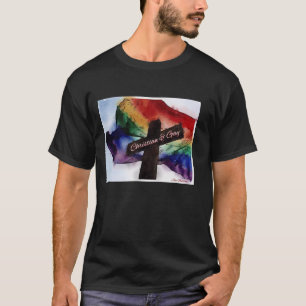 クリスチャンおよびゲイ Tシャツ