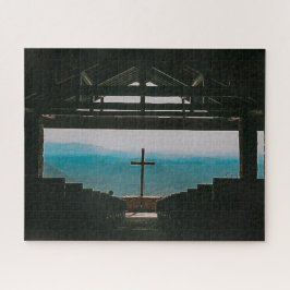 クリスチャンかわいらしプレイスアウトドアチャペルカロライナ ジグソーパズル