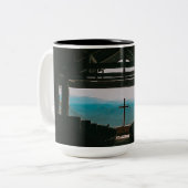 クリスチャンかわいらしプレイスアウトドアチャペルカロライナ ツートーンマグカップ (正面左)