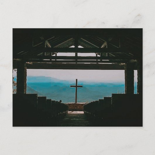 クリスチャンかわいらしプレイスチャペルサウスカロライナ ポストカード (正面)