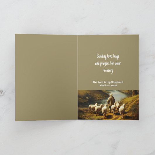 クリスチャンが元気になる主は私の羊飼いだ シーズンカード (内部)