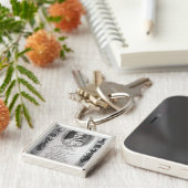 クリスチャンが刻むHieronymus Frescobaldi キーホルダー (側面)