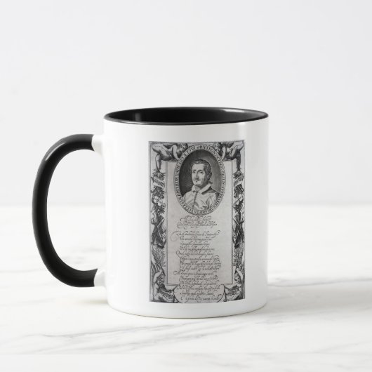 クリスチャンが刻むHieronymus Frescobaldi マグカップ (左)