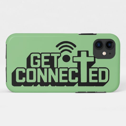 クリスチャンが繋がる Case-Mate iPhoneケース (裏面(横))