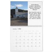 クリスチャンが連れて行く天国暦 カレンダー (1月 2026)