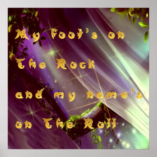 クリスチャンことわざポスター ポスター (正面)