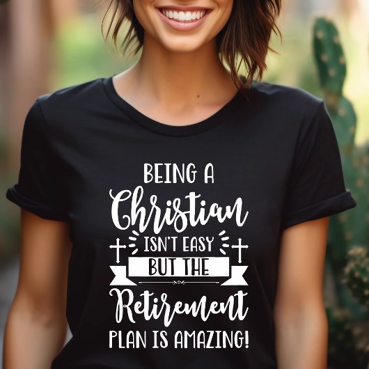 クリスチャンであることは簡単ではない Tシャツ