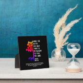 クリスチャンで、根がアフリカの深い諺である フォトプラーク (インサイチュ)