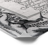 クリスチャンによって刻まれたヒエロニムス・フレスコバルディ ポスター (角)