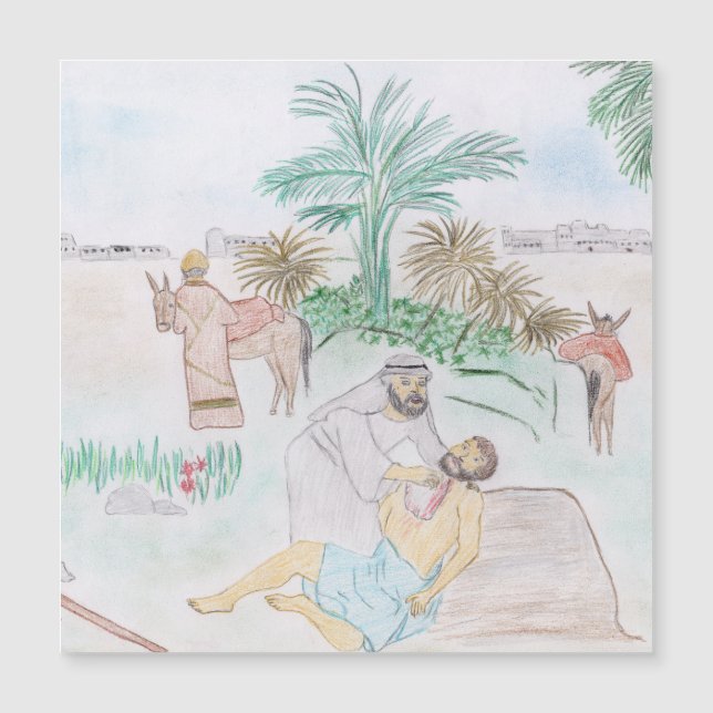 クリスチャンのアートワーク良いサマリア人 (正面)