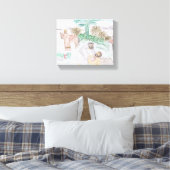 クリスチャンのアートワーク良いサマリア人 キャンバスプリント (インサイチュ (寝室))