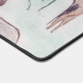 クリスチャンのアートワーク良いサマリア人 デスクマット (コーナー)