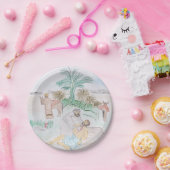 クリスチャンのアートワーク良いサマリア人 ペーパープレート (パーティー)