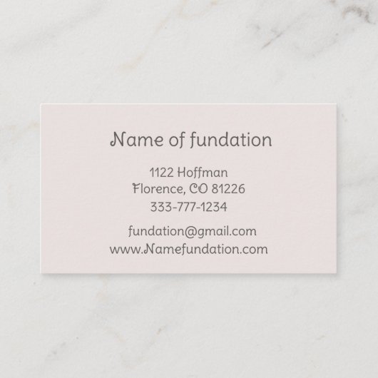 クリスチャンのアートワーク良いサマリア人 名刺 (裏面)