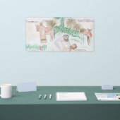 クリスチャンのアートワーク良いサマリア人 横断幕 (トレードショー)