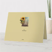 クリスチャンのイースターカード私たちは受け入れるギフト カード (裏面)