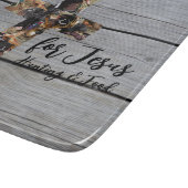 クリスチャンのカットボード、ワイルドライフクロス カッティングボード (角)