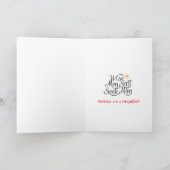 クリスチャンのクリスマスカード シーズンカード (内部)