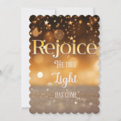 クリスチャンのクリスマスカード シーズンカード (正面)