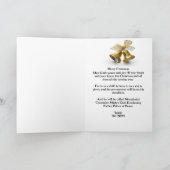 クリスチャンのクリスマスカード シーズンカード (内部)