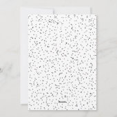 クリスチャンのクリスマスフォトカード喜び喜び賛美歌 シーズンカード (裏面)