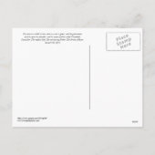 クリスチャンのクリスマスポストカード シーズンポストカード (裏面)