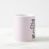 クリスチャンのコーヒーマグカップ、猫猫&イエズスマグカップ モーフィングマグカップ (中央)