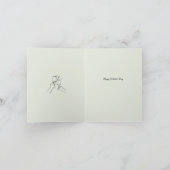 クリスチャンのバレンタインデーのカード シーズンカード (内部)