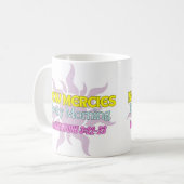 クリスチャンのモチベーションは毎朝新しい傾向 コーヒーマグカップ (正面左)