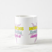 クリスチャンのモチベーションは毎朝新しい傾向 コーヒーマグカップ (中央)