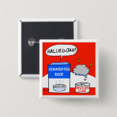 クリスチャンのユーモア漫画のボおもしろいタン 缶バッジ (正面&裏面)