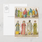 クリスチャンのローマのドレス ポストカード (正面/裏面)