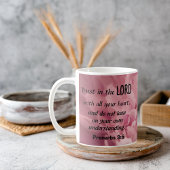 クリスチャンの信仰 マグカップ - 箴言 & 詩篇 聖書の言葉