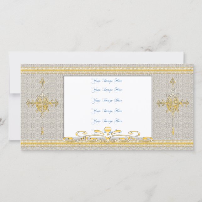 クリスチャンの写真カード (正面)