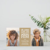 クリスチャンの写真 – クリスマス – 彼を崇拝しよう (スタンド正面)