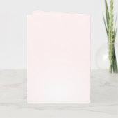 クリスチャンの友達 - 水彩花バレンタイン シーズンカード (裏面)