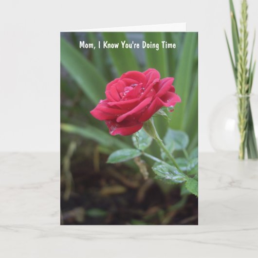 クリスチャンの受刑者向け母の日のカード シーズンカード (正面)