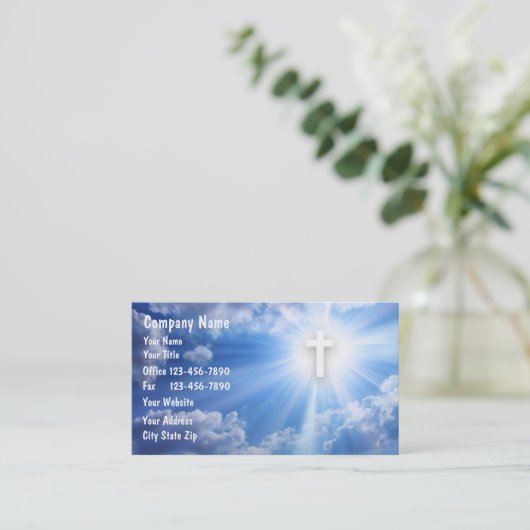 クリスチャンの名刺 名刺 (スタンド正面)