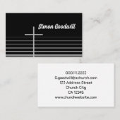 クリスチャンの名刺 名刺 (正面/裏面)