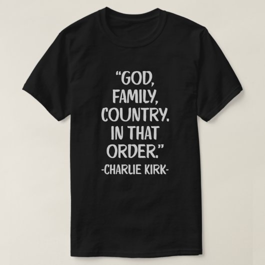 クリスチャンの名言 Tシャツ (デザイン正面)