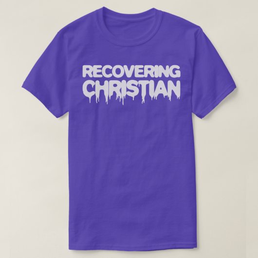 クリスチャンの回復 Tシャツ (デザイン正面)