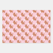 クリスチャンの女の子のベビーシャワー 宗教的 ラッピングペーパーシート (正面2)