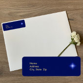 クリスチャンの宗教的なクリスマス住所 シール