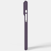 クリスチャンの引用句「私はキリストによってすべてのことができる」紫 Case-Mate iPhoneケース (裏面 / 左)