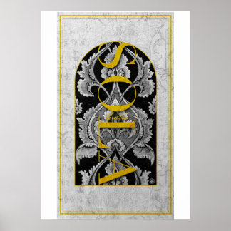 クリスチャンの恵み一人ソラグラシア ポスター